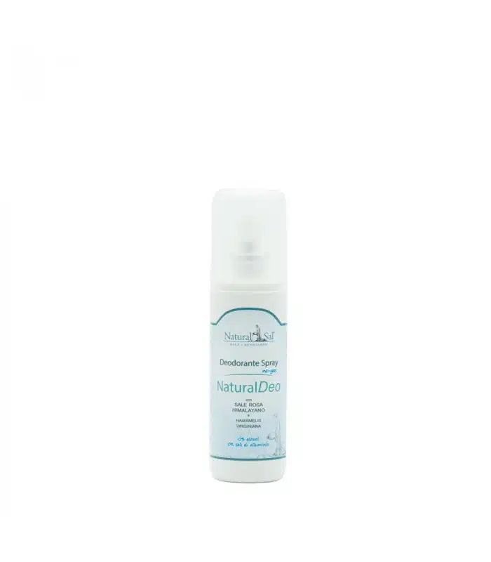 Deodorante corpo “NaturalDeo”, con Sale Rosa Himalayano e Hamamelis Virginiana
