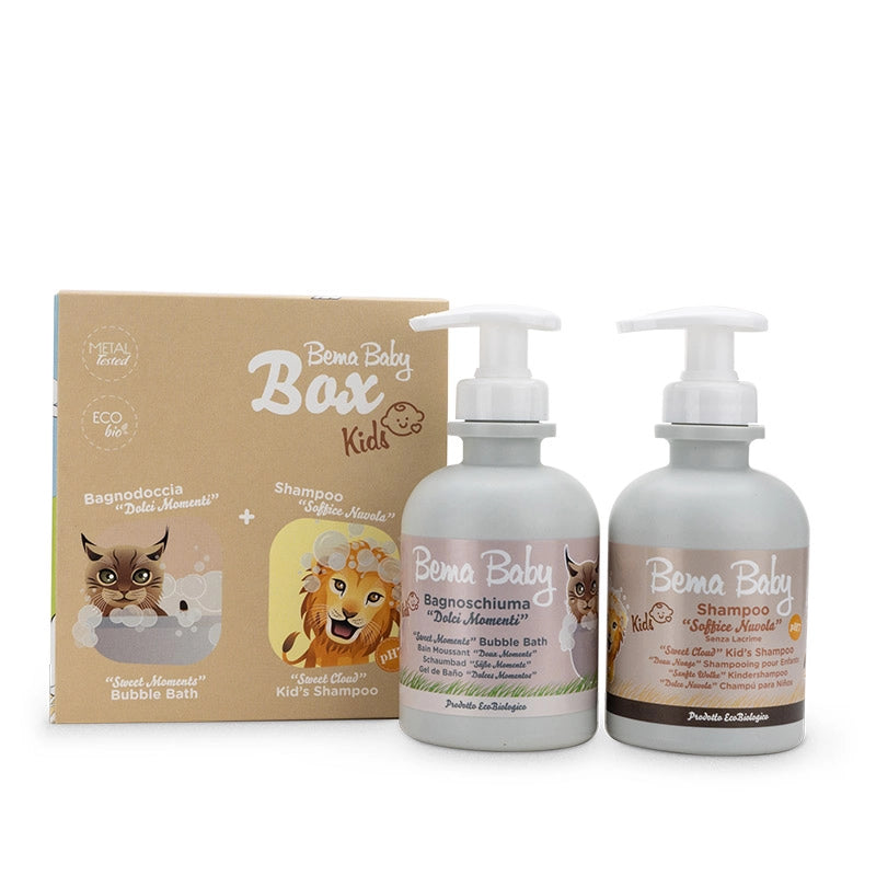 Bema Baby – Box Bagnoschiuma Dolci Momenti + Shampoo Soffice Nuvola