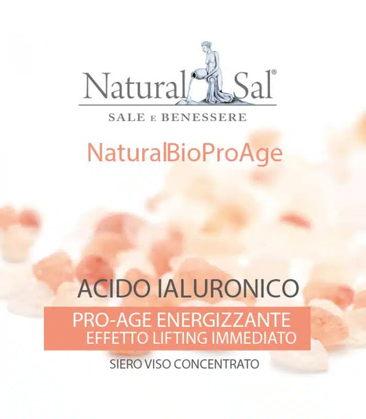Acido Ialuronico Viso NaturalBio ProAge, antiage, effetto lifting