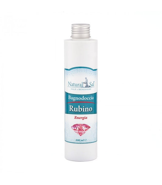 Bagnodoccia Rubino “Energia”, con Sale Rosa dell’Himalaya, fragranza Pompelmo, Arancia Amara e Limone