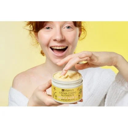 Crema corpo nutriente Carota e Vaniglia - Soffice di Karite