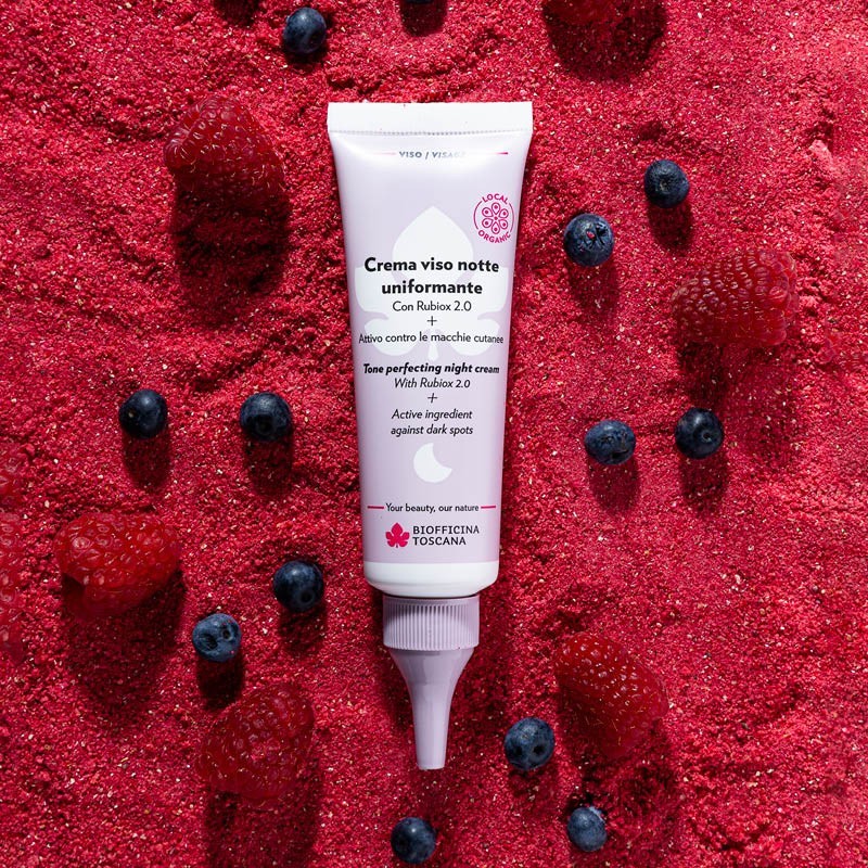 Crema viso notte uniformante – Con Rubiox® 2.0 e attivo antimacchia