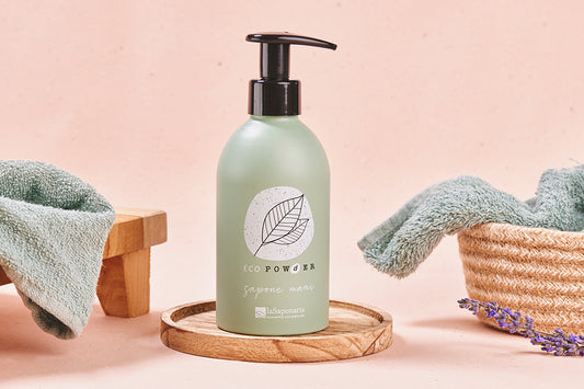 Dispenser refill Eco-Sapone mani in alluminio