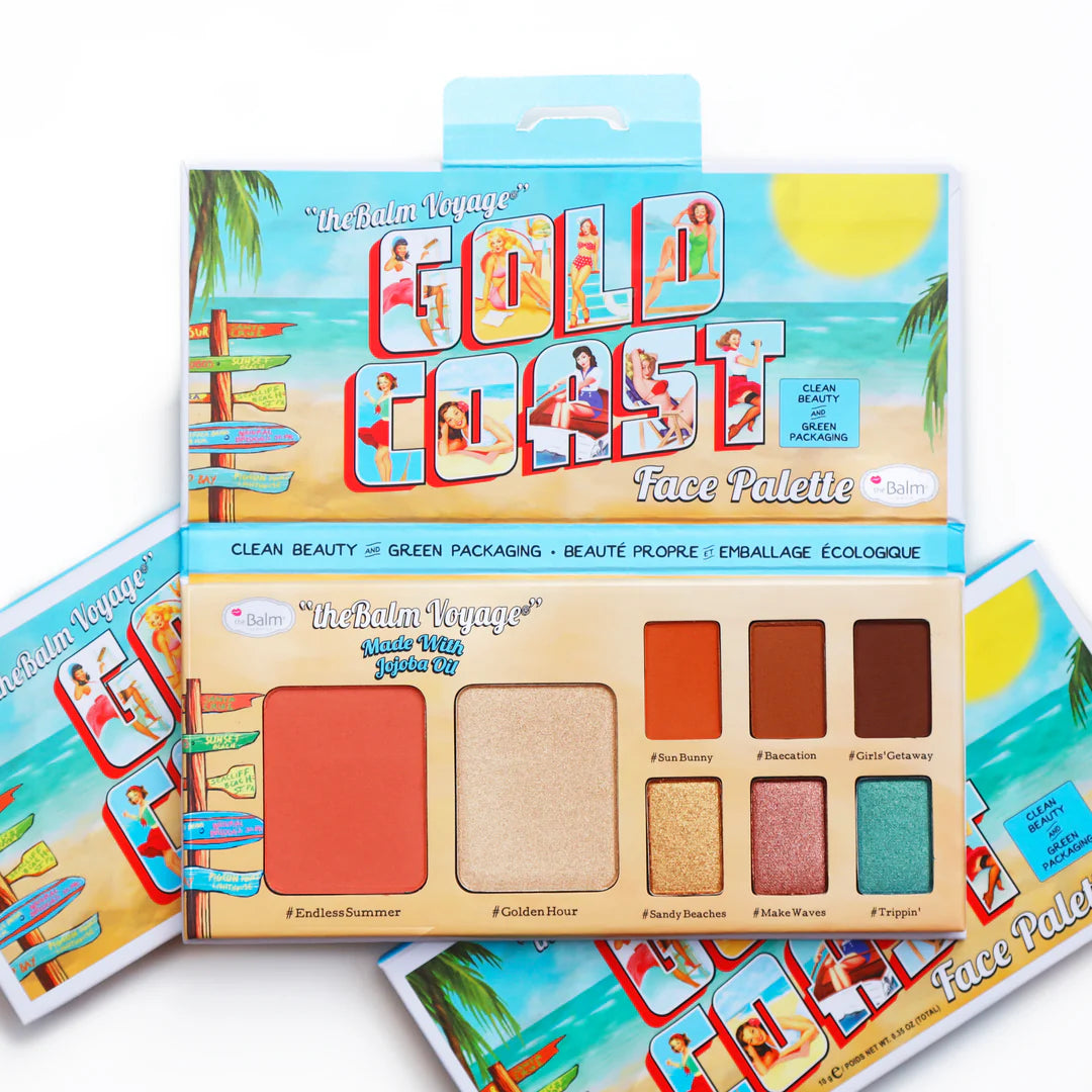 Gold Coast Face Palette – Model Roz x theBalm