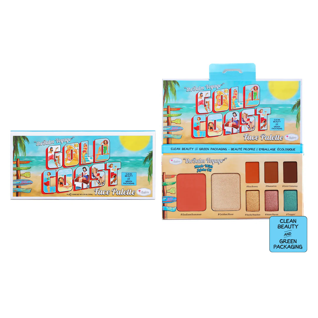 Gold Coast Face Palette – Model Roz x theBalm