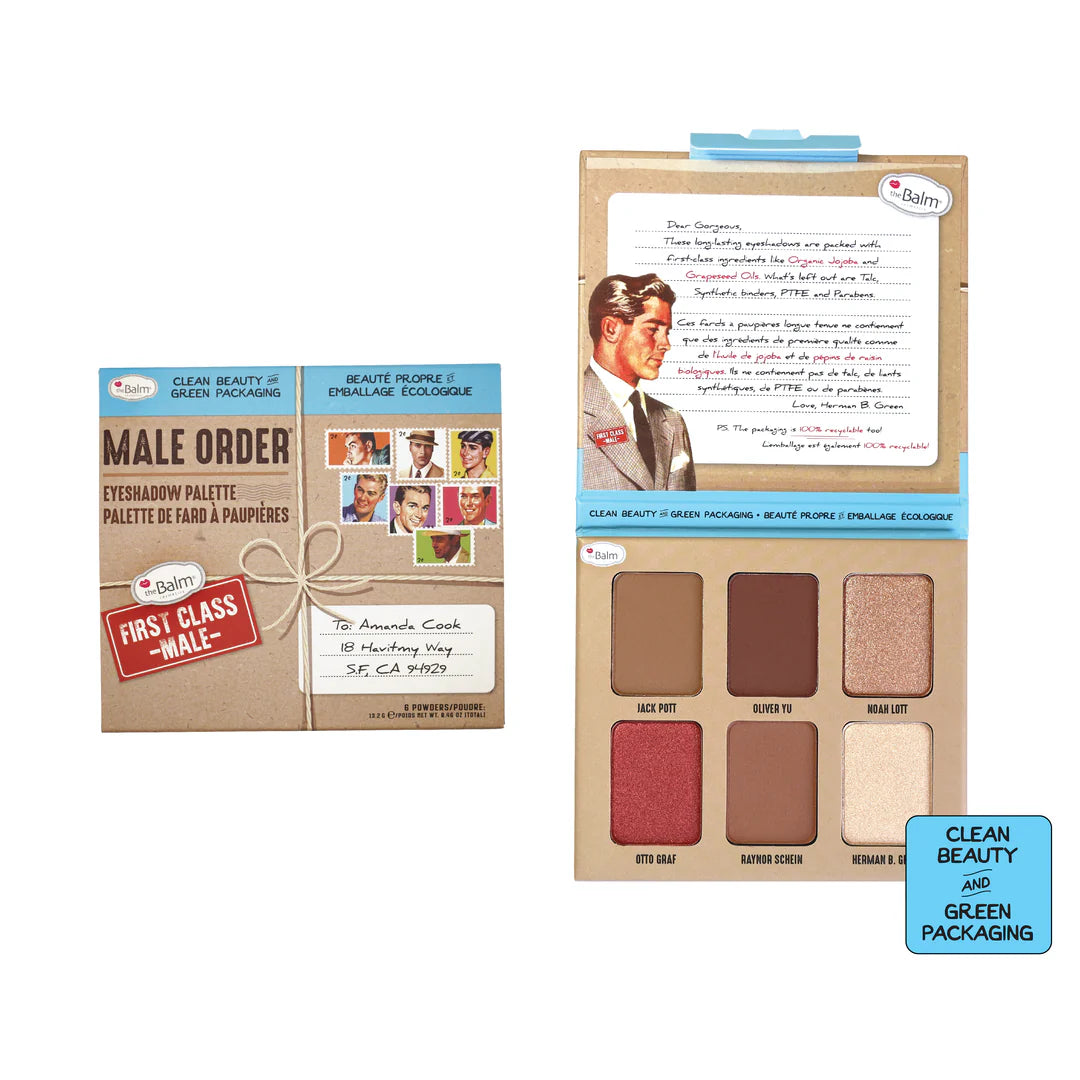 Male Order® First Class Male – Palette Ombretti