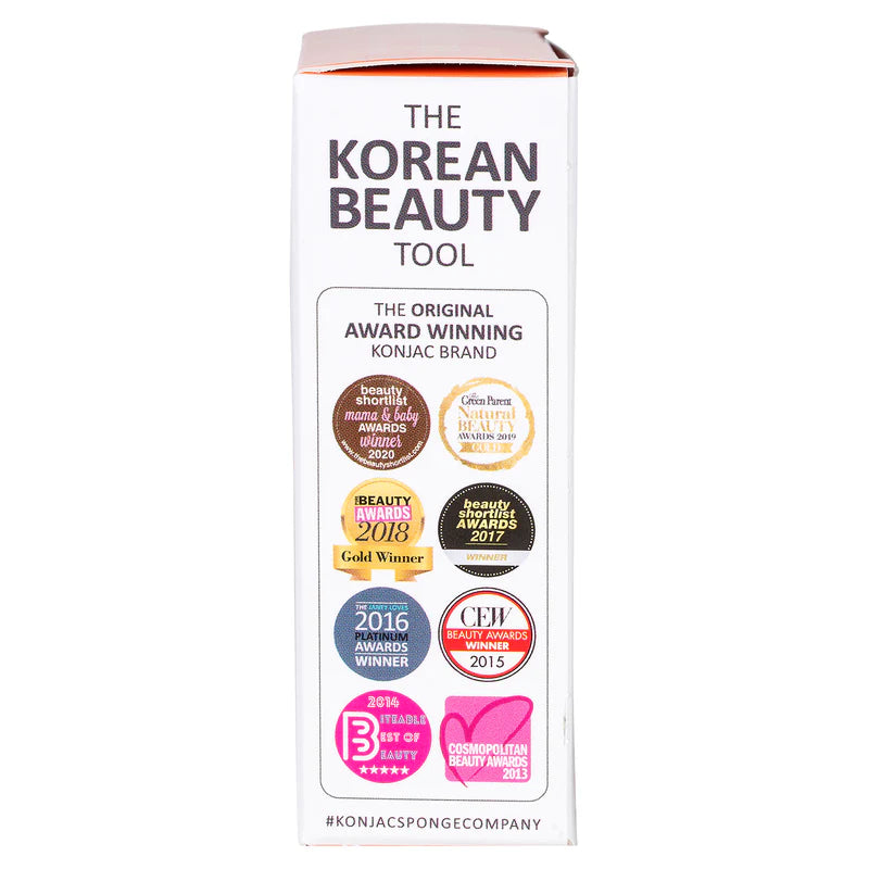 Mandala Konjac Facial Sponge Chamomile & Pink Clay