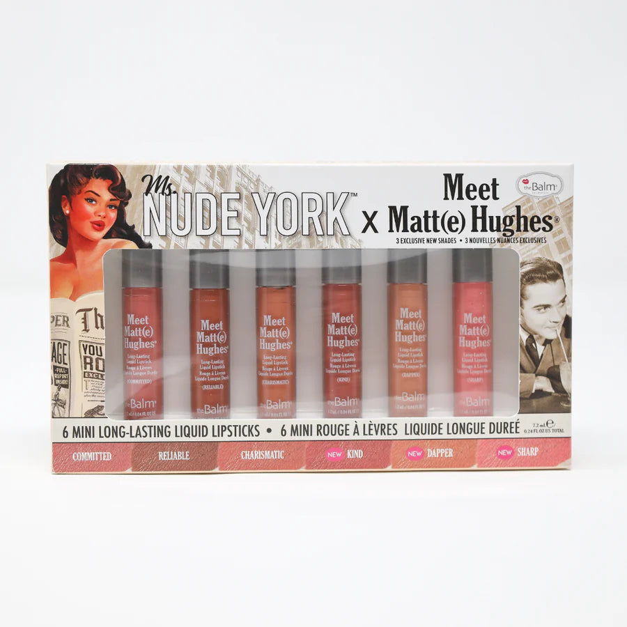 Ms. Nude York x Meet Matt(e) Hughes® – Kit Rossetti Liquidi Opachi Nude