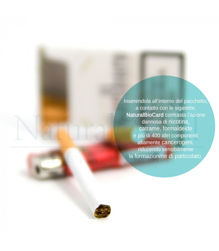 NaturalBioCard – Carta per la Riduzione dei Danni del Fumo