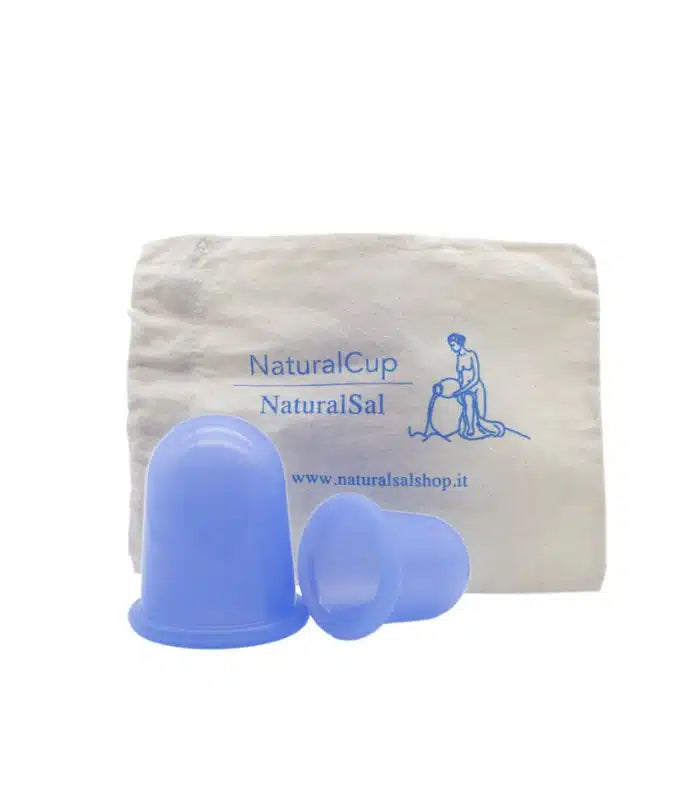 NaturalCup Corpo, Set 4 pezzi coppette da massaggio