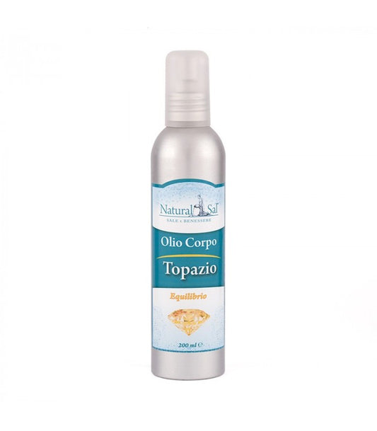 Olio Corpo Topazio “Felicità”, fragranza Arancio e Vaniglia