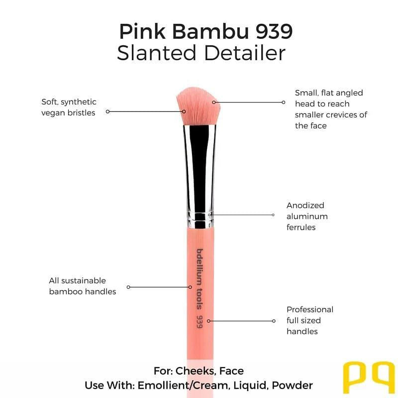 Pink Bambu 939 Slanted Detailer