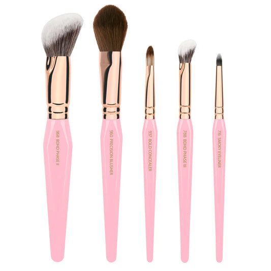Pink Golden Triangle Set Viso & Occhi