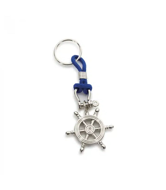 Portachiavi timone in corda