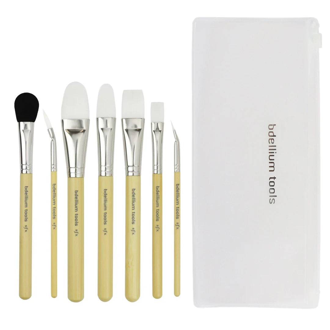 Set Pennelli SFX Glue 7 Pezzi con custodia chiusura zip