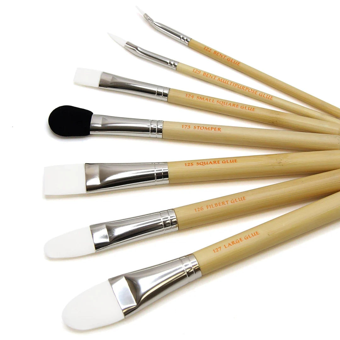 Set Pennelli SFX Glue 7 Pezzi con custodia chiusura zip