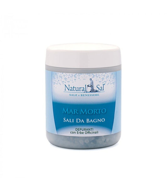 Sali da Bagno Mar Morto 1 Kg, Depuranti con Erbe Officinali