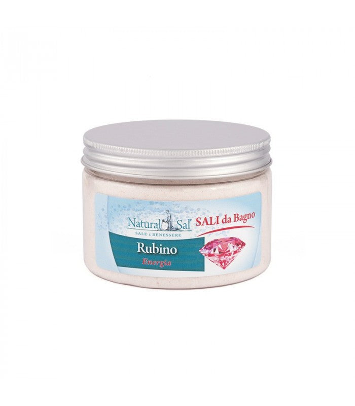 Sali da Bagno Rubino “Energia” con Sale Rosa dell’Himalaya