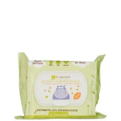 Set da 12 pezzi - Salviette detergenti delicate