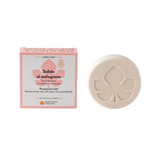 Solido al melograno docciashampoo con melograno bio toscano