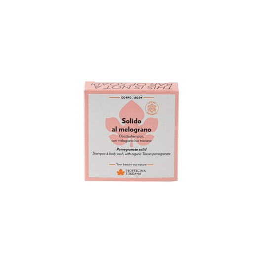 Solido al melograno docciashampoo con melograno bio toscano