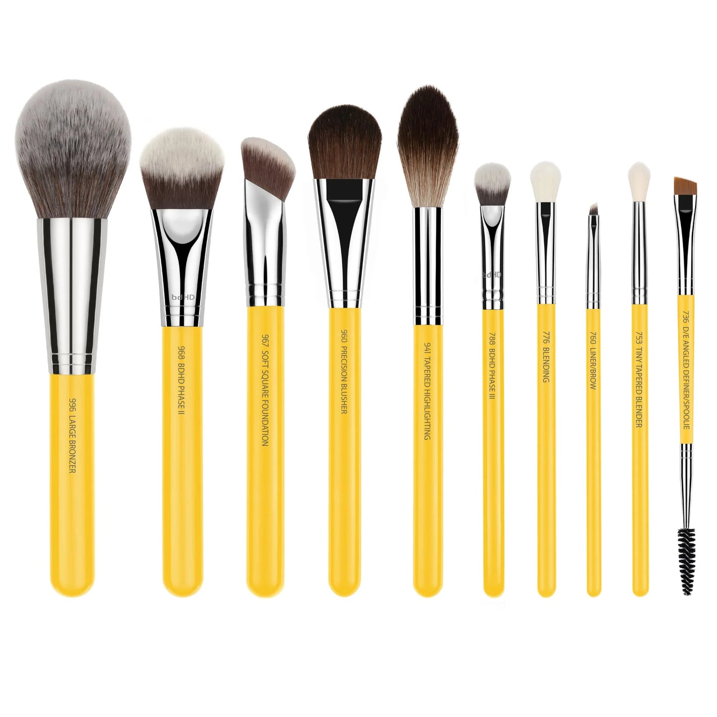 Studio pro collection 10pc. brush set with roll-up pouch