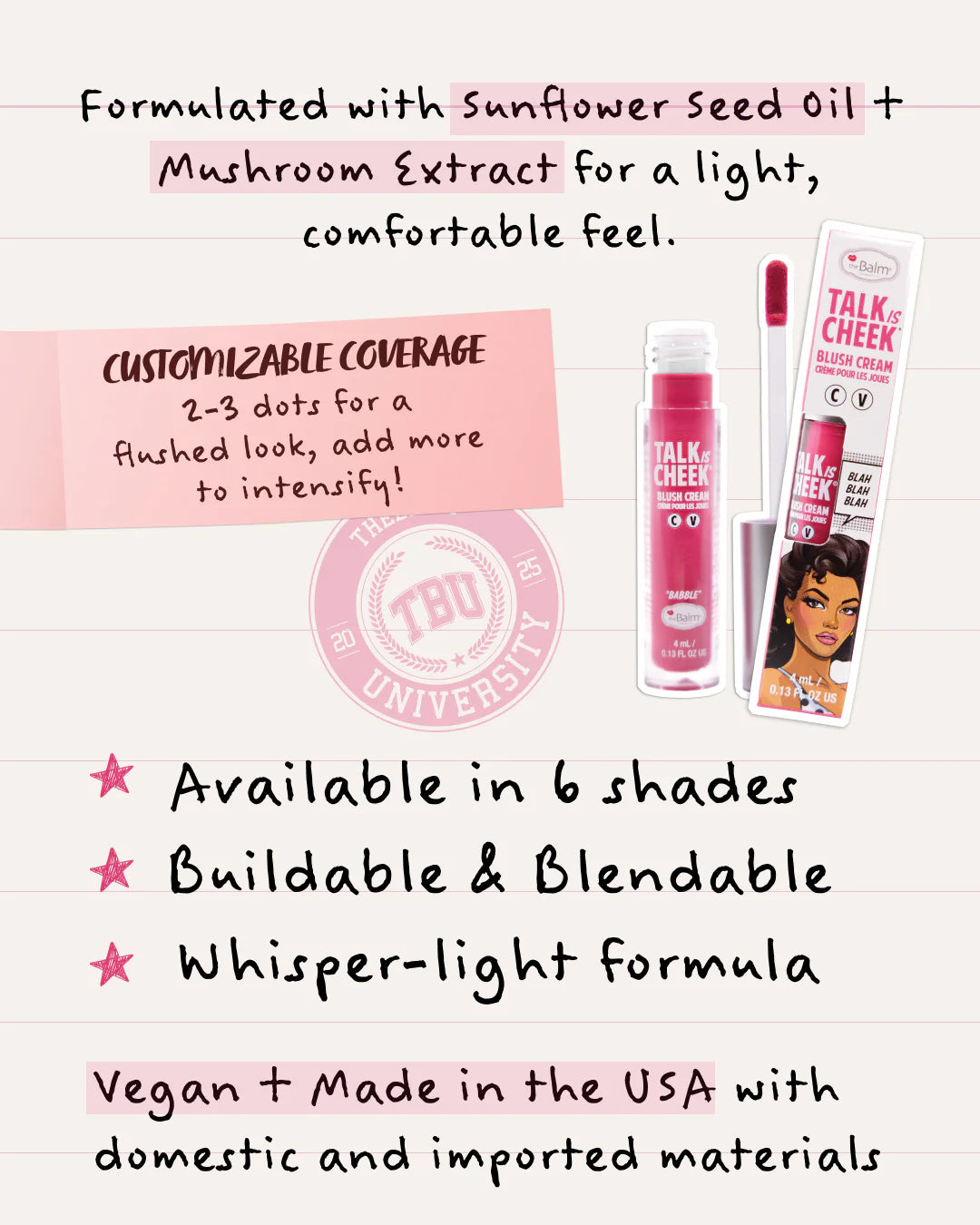 Talk is Cheek® Blush Cream