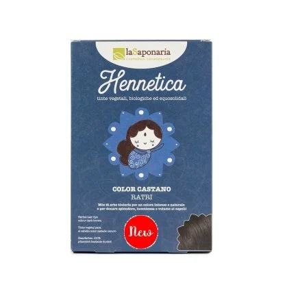 Tinta vegetale castano scuro Ratri