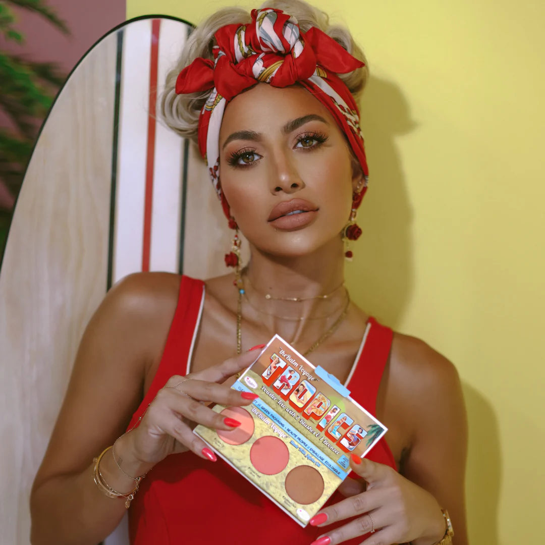Tropics® Powder Trio – Model Roz x theBalm