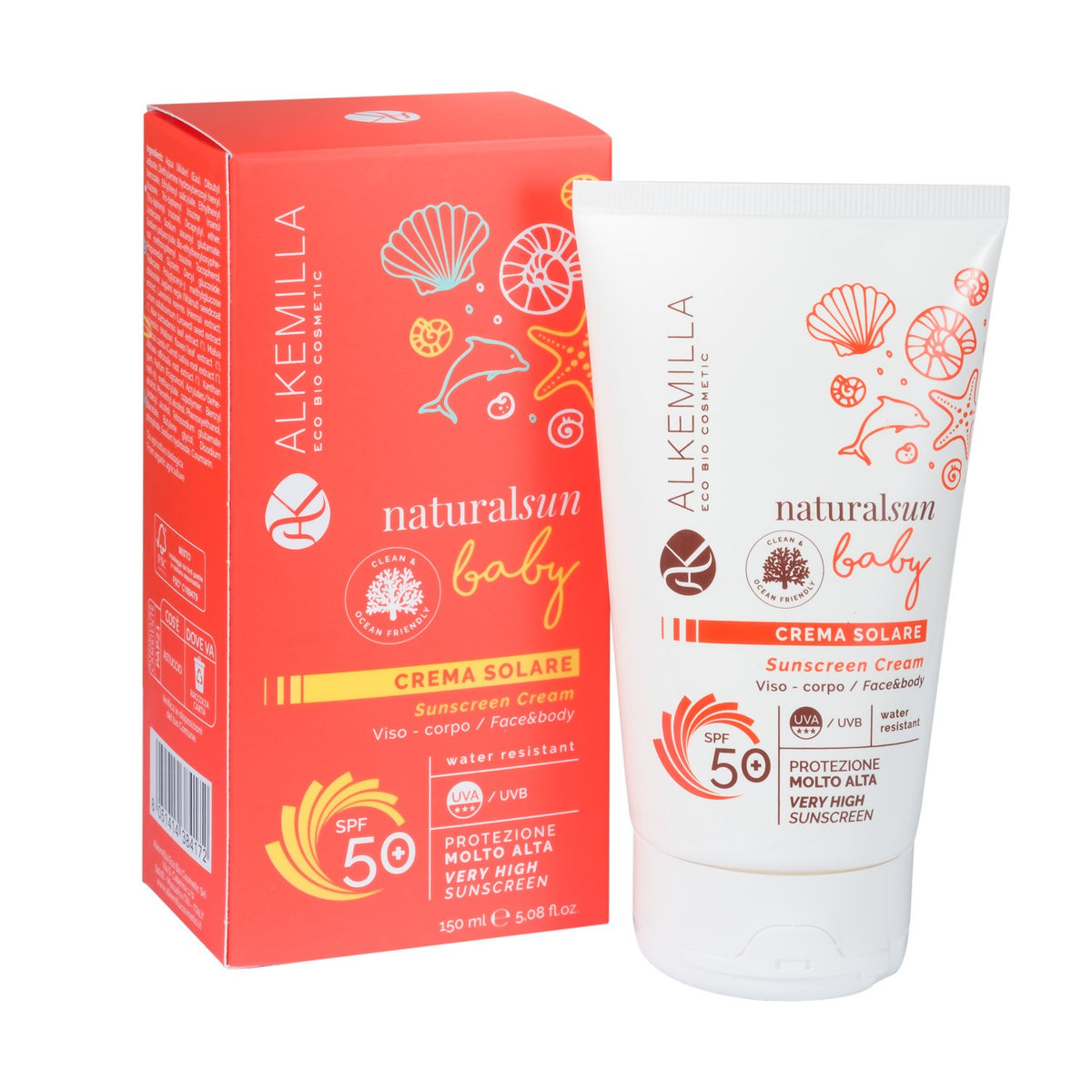 Crema Solare Baby Viso e Corpo SPF 50+