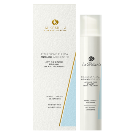 Emulsione Fluida Viso per Pelli Impure Azione Urto