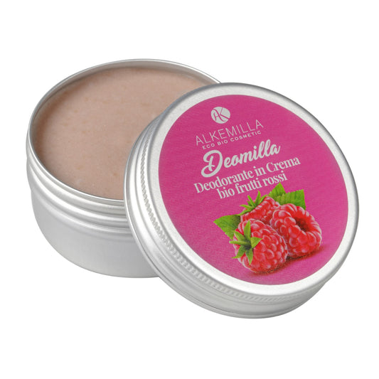 Deomilla Deodorante in Crema Bio Frutti Rossi