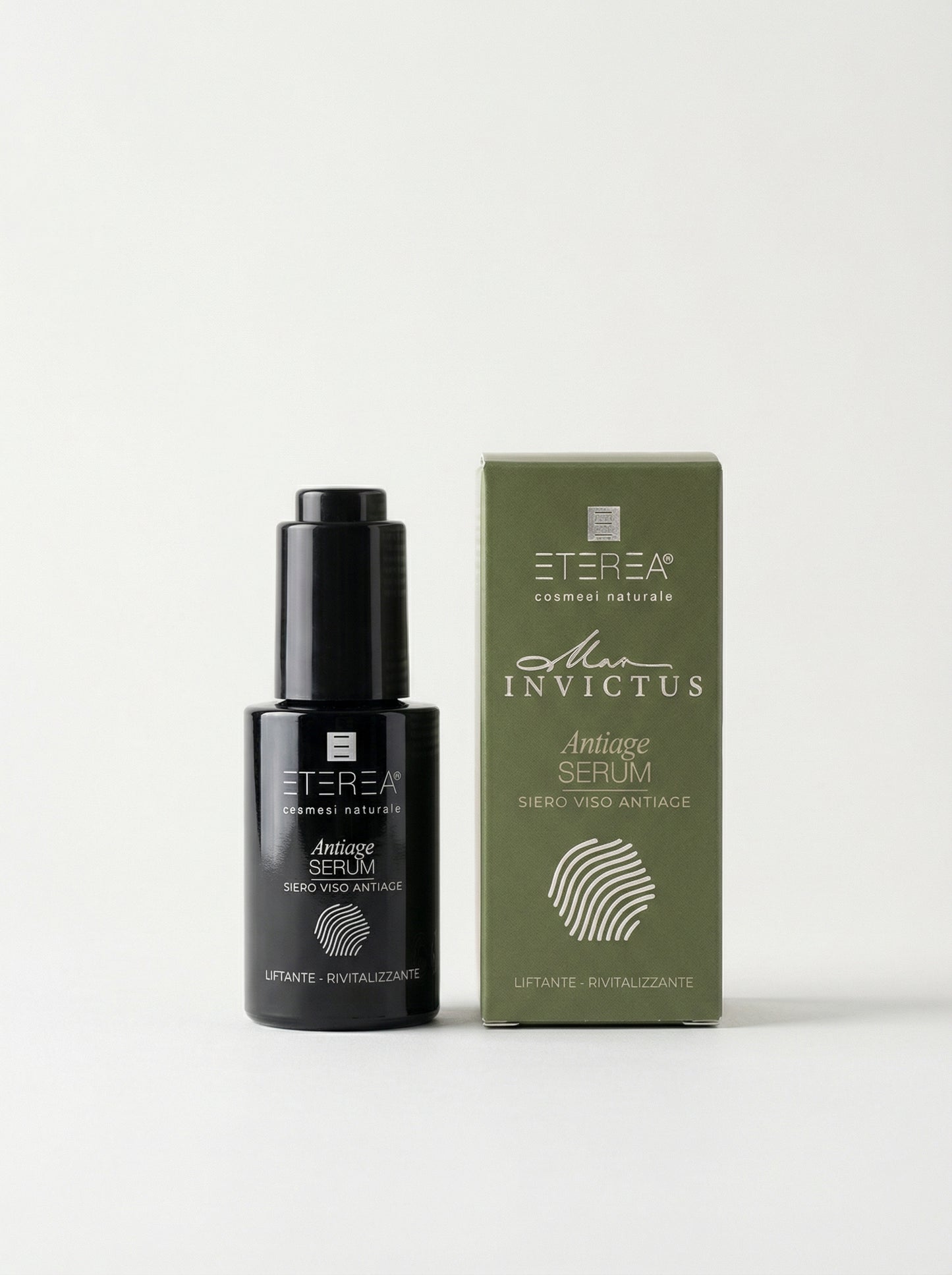 Gel viso uomo Antiage Serum by Eterea — product photo on white background