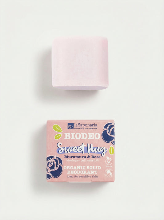 Deodorante Biodeo Sweet Hug Murumuru e Rosa by La Saponaria — product photo on white background