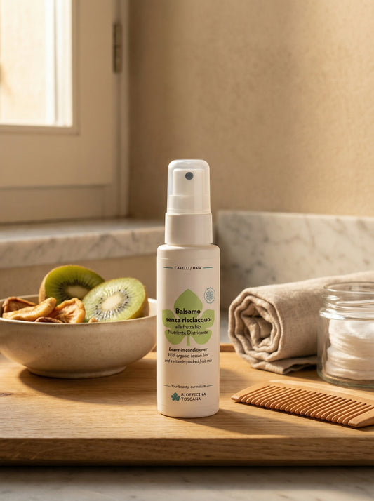 Balsamo senza risciacquo alla frutta bio - Nutriente Districante by Biofficina Toscana — hero product photo