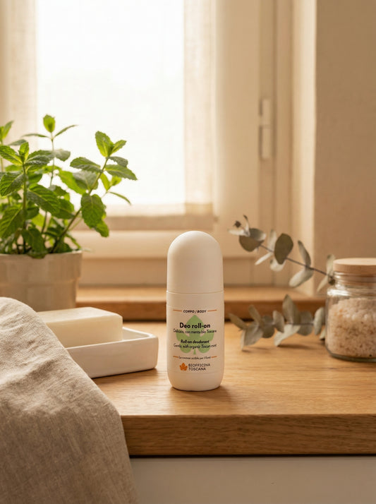 Deo roll-on Deodorante Delicato Menta Bio Toscana by Biofficina Toscana — hero product photo