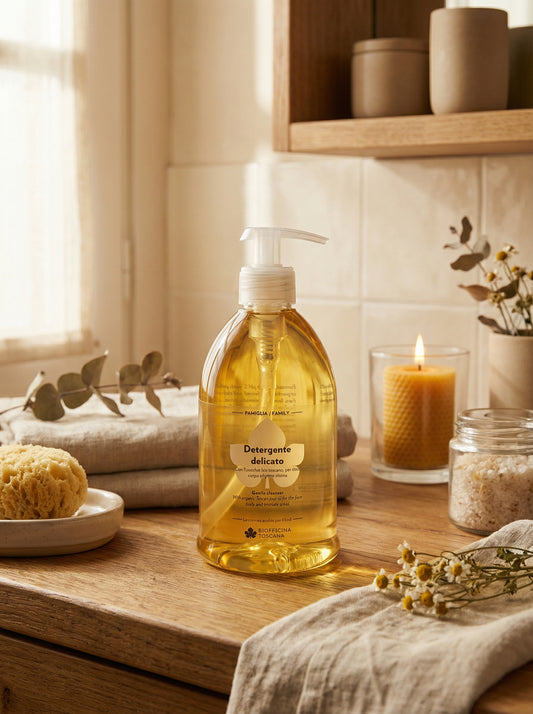 Detergente delicato - Viso Corpo Intimo Lenitivo by Biofficina Toscana — hero product photo