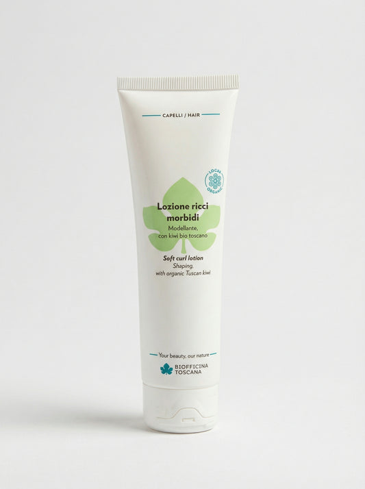 Lozione Ricci Morbidi - Modellante e Nutriente by Biofficina Toscana — product photo on white background