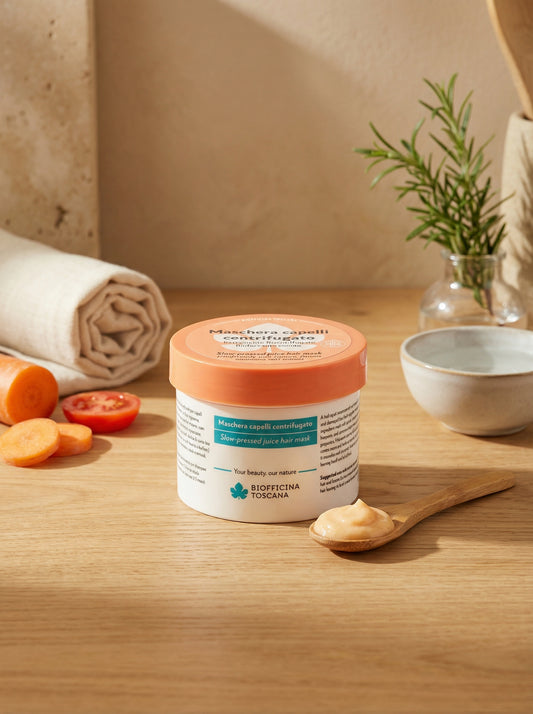 Maschera capelli centrifugato - Trattamento Ristrutturante Rinforzante by Biofficina Toscana — hero product photo