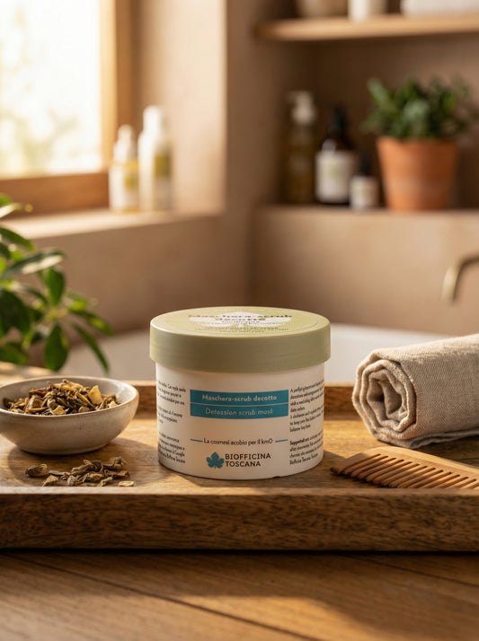 Maschera-scrub decotto - Purificante Detossinante Capelli by Biofficina Toscana — hero product photo