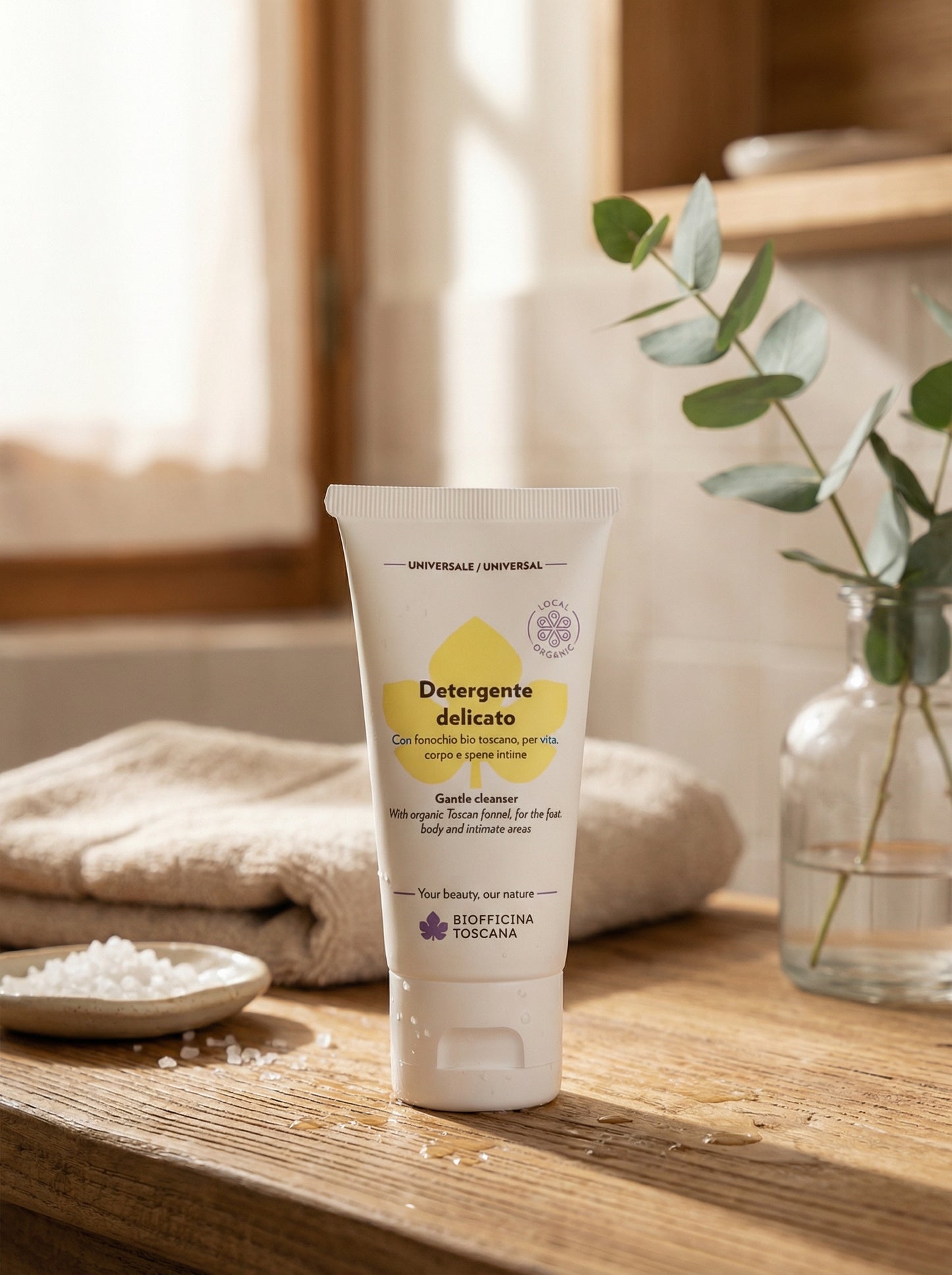Minitaglia Detergente Delicato - Viso, Corpo e Intimo pH 5 by Biofficina Toscana — hero product photo