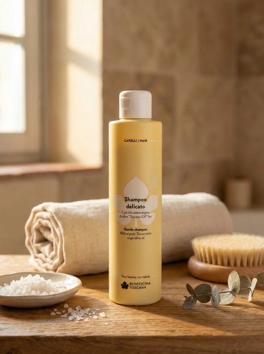 Shampoo Delicato - Shampoo per uso quotidiano e lavaggi frequenti by Biofficina Toscana — hero product photo
