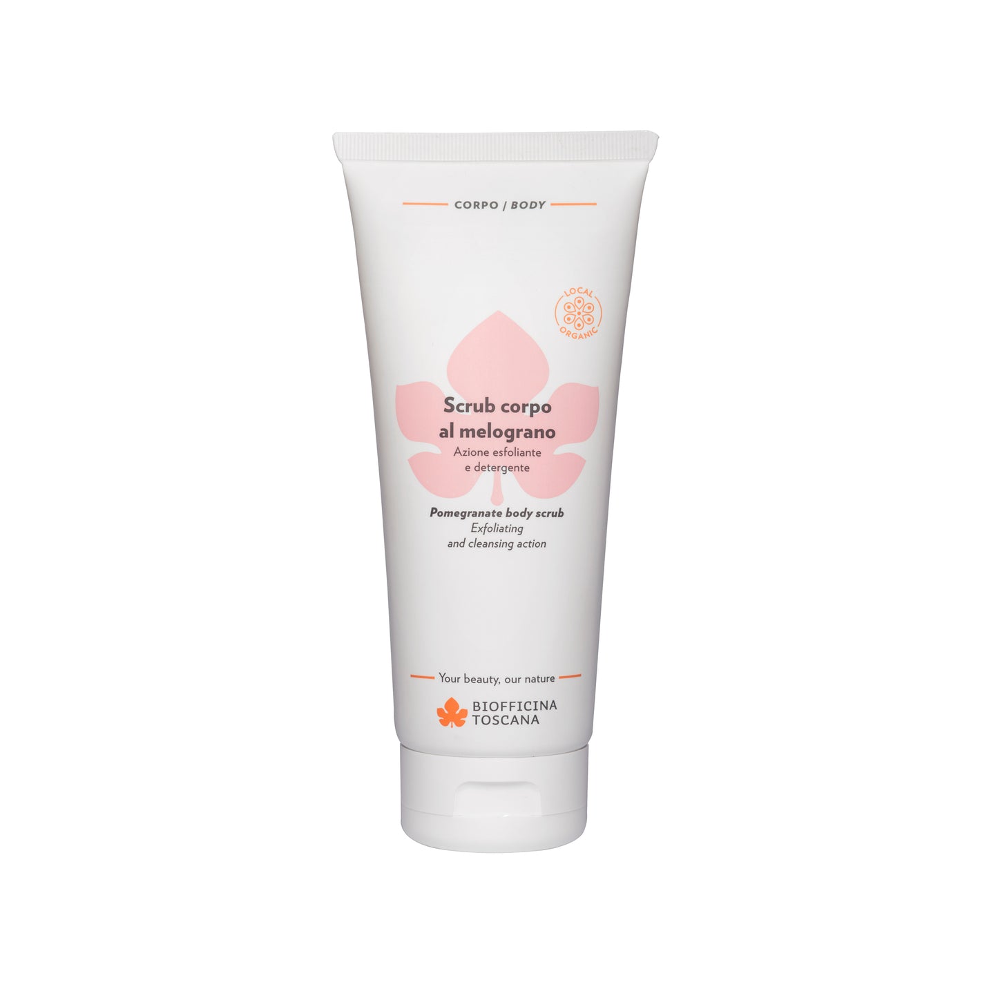 Scrub corpo al melograno - Esfoliante e Idratante per Pelli Delicate
