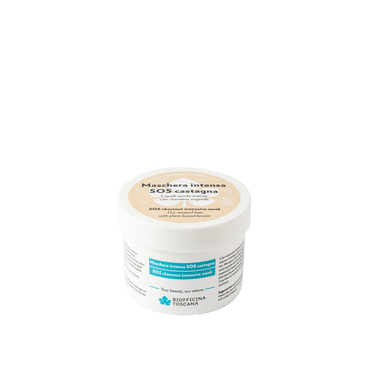 Maschera intensa SOS castagna - Capelli Secchi Rivitalizzante