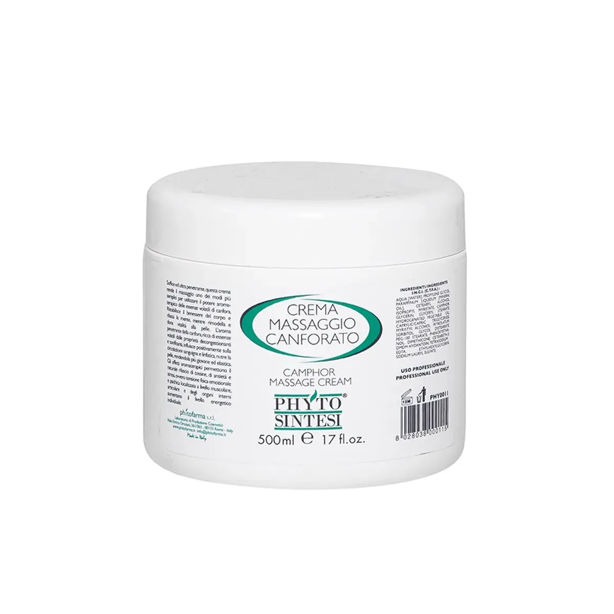 Crema canforata