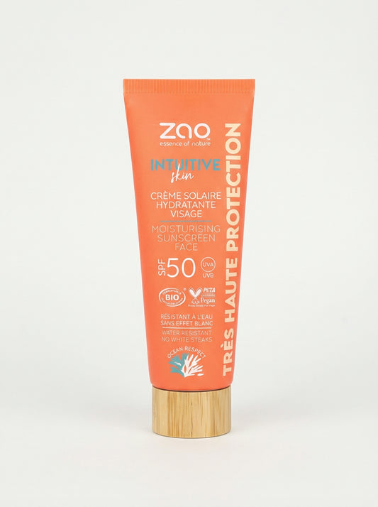 Crema Solare Idratante Viso SPF 50 by Zao Makeup — product photo on white background