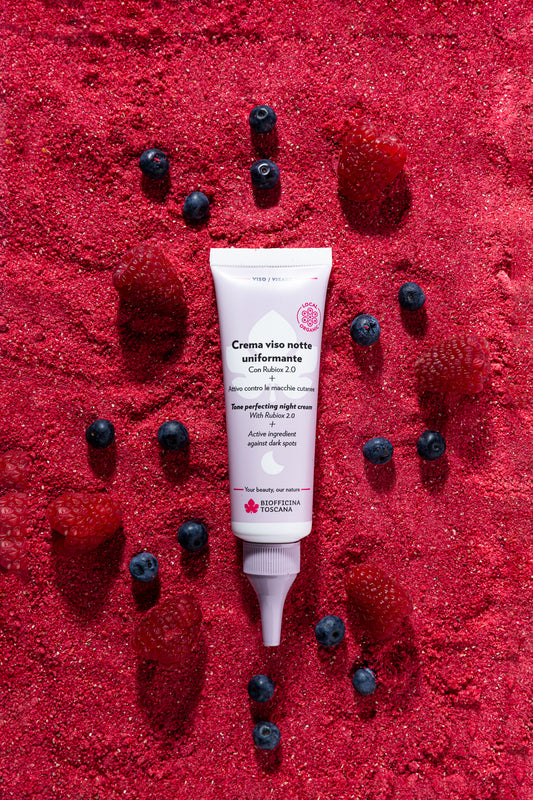 Crema Viso Notte Uniformante Biofficina Toscana