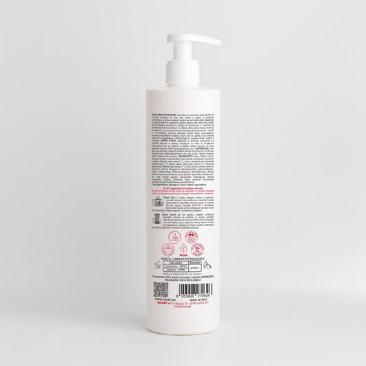 Balsamo Riparatore Niacinamide per Capelli Stressati Avena e Lino