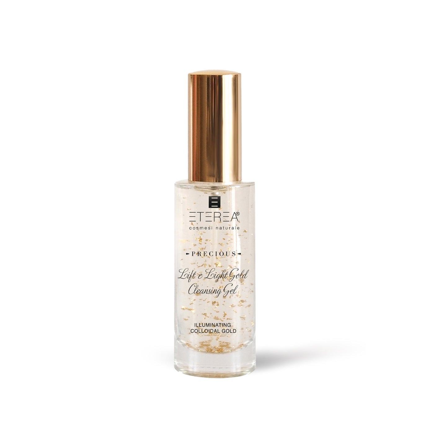 Detergente viso illuminante anti-età Precious Light & Light old Cleansing Gel Illuminating Collodial Gold