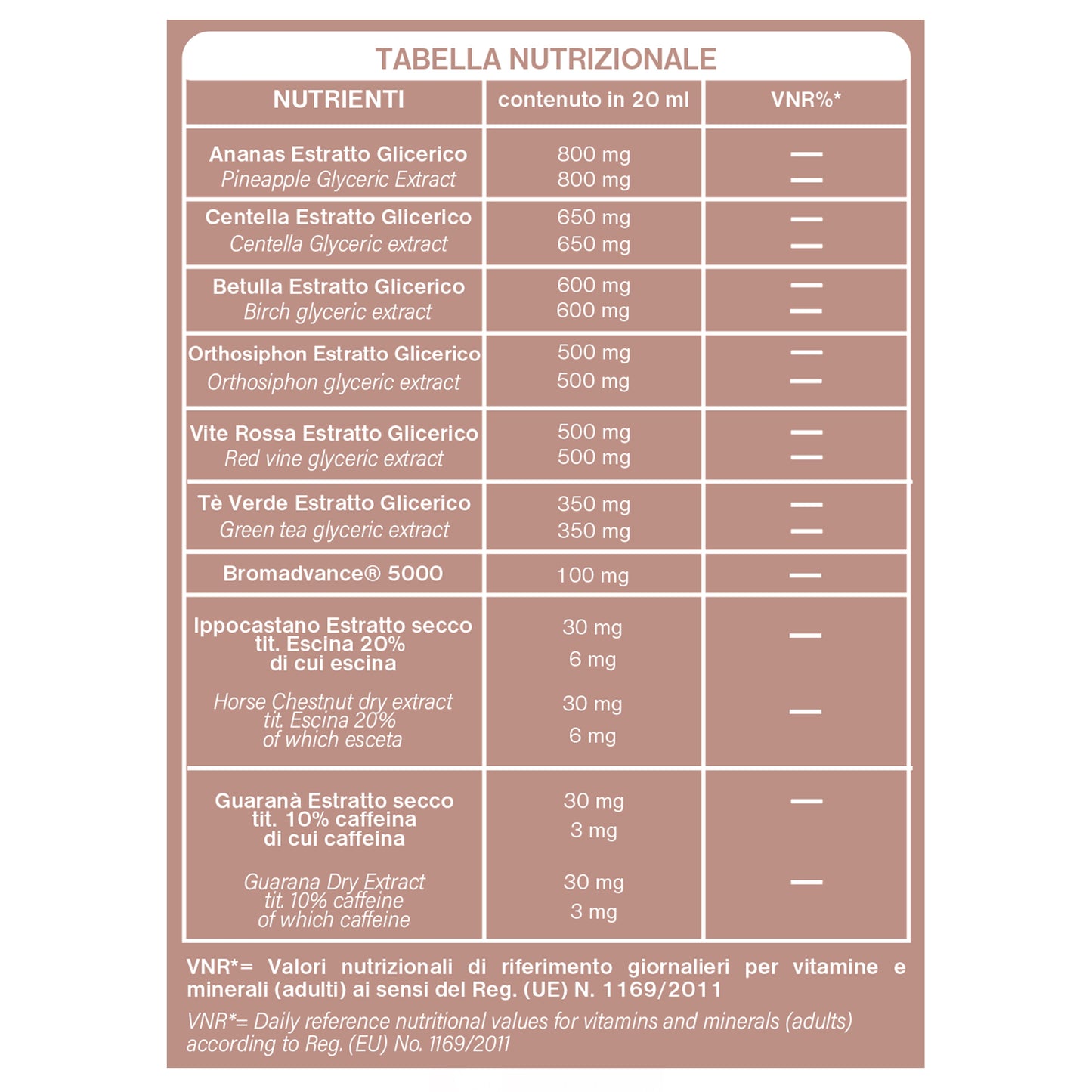 Integratore Alimentare a base di estratti vegetali per drenaggio di liquidi corporei gusto mela Retouch Slim & Shape Food Supplements